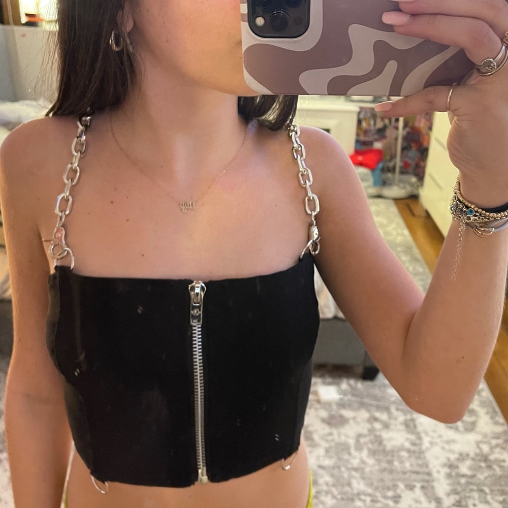 Cool chain tank top